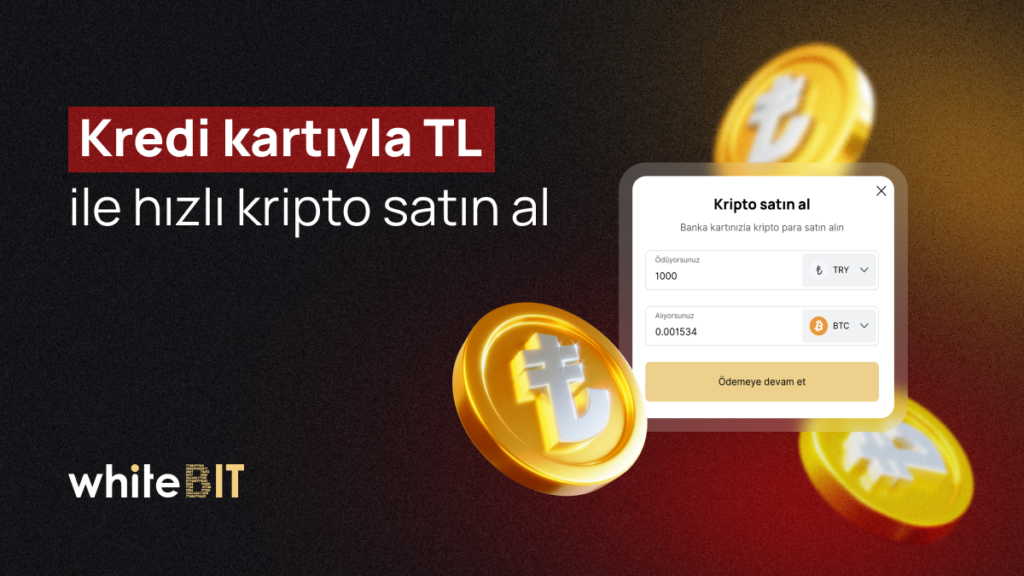 Birkaç tıklamayla TL karşılığında kripto satın alın