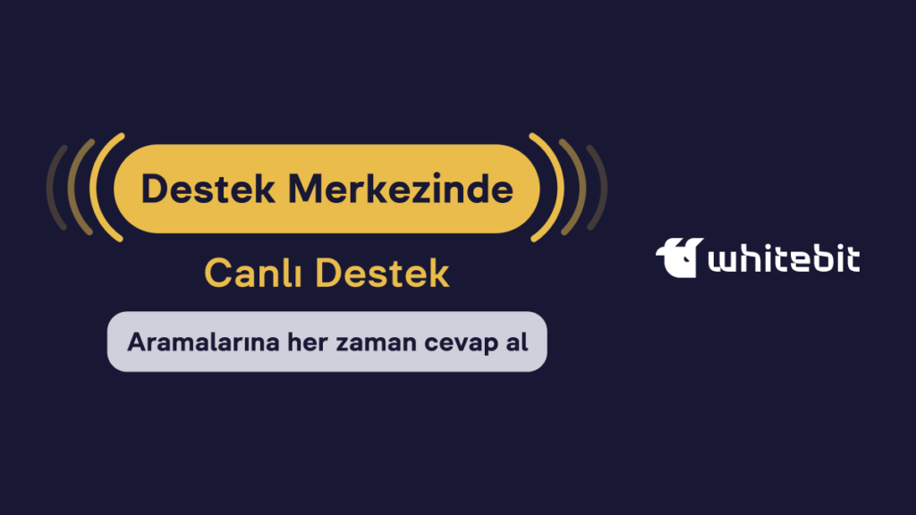 WhiteBIT Destek Merkezi Güncellemesi. Canlı Destek